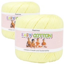 베이비코튼 뜨개실 2p, 13(치크), 2개