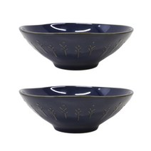 쓰임 엘포레 면기, 다크블루, 2개