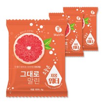 그대로말린 건조과일 오늘은 자몽워터 과실차, 6g, 3개