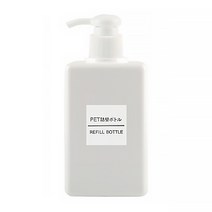 알럽홈 컬러 펌프 용기 450ml, 화이트, 1개
