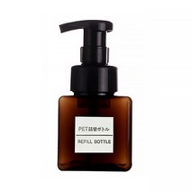 알럽홈 컬러 펌프 용기 250ml, 브라운, 1개