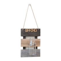 블럭마트 인테리어 벽걸이꽃병 3단, SPRING, 1개
