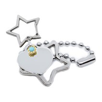 애드봉 써지컬L 스타 하트실버 스타키링 12월 수호석, 1개