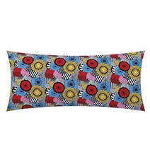 홈앤슬립 순면100% 등쿠션 솜포함 팝아트, 원컬러