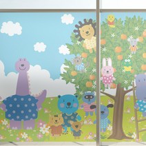 뭉키월드 고급칼라 안개 다용도 시트지, 주주야 주주야 02