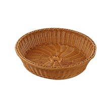 앤티스 다목적 배수 원형 나무바구니, 브라운