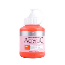 신한 아크릴물감 592 CADMIUM RED LIGHT, 500ml, 1색