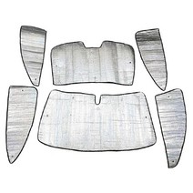 ZHEYANG 렉서스 ES 2008년~2010년 전용 햇빛 가리개 풀 세트, 혼합 색상, 1세트