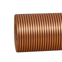 헬로우닝닝 종이 롤포장지 골드라인 53cm x 20m, 와인, 1개