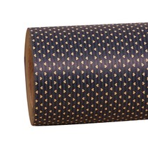 헬로우닝닝 종이 롤포장지 크라프트하트 53cm x 10M, 네이비(R90), 1개