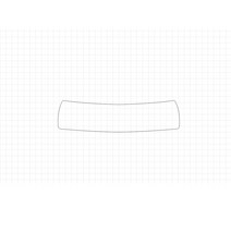 헥시스 쉐보레 카마로 SS 2018 PU REAR BUMPER B형 범퍼 PPF보호필름, 1개