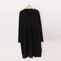 맘스케치 임산부 단추수유원피스 수유복