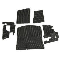 JIAODIAN 프리미엄 퀼팅 차량용 트렁크 매트 블랙, 포드, KUGA 2011년형