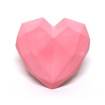 라띠크제이 심쿵하트 석고 차량용방향제 핑크 샌달우드, 1개입, 1개