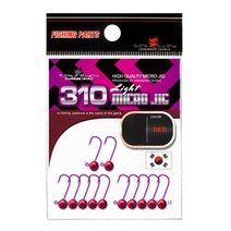 캣츠크로우 마이크로 지그 라이트 310 RED, 1개