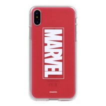 마블 로고 클리어 젤리 핸드폰 케이스