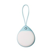 카컴 2 IN 1 충전식 물방울 손난로 보조배터리, WT-W7, 스카이블루