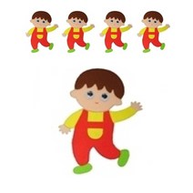 아이세상 아이 펠트장식 환경구성 5p, 17D