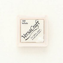츠키네코 스탬프 패브릭잉크, 화이트(VKS-180), 1개