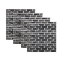 엘트리 더리얼 쿠션벽돌 폼블럭 1m x 1m, 다크그레이, 4개입