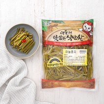 반찬단지 마늘쫑지, 1kg, 1개