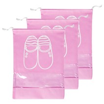 TP D포켓 여행용 신발 파우치 3p