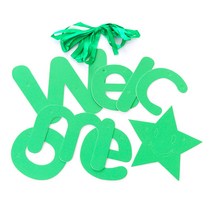 톡톡 파티 레터링 파티 플래그 가랜드 6p, NO8
