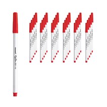 모나미 SP 351 사인펜 12p, 적색, 12개