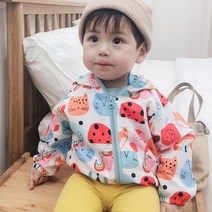엠케이 아동용 팡팡 유아 바람막이 점퍼