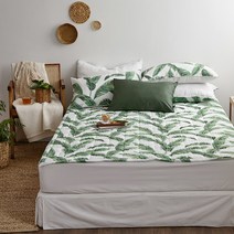 아이르 니프 그린 시어서커 여름 누빔패드