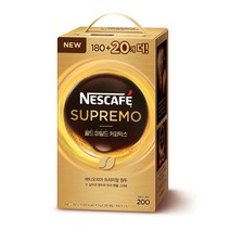네스카페 수프리모 골드 마일드, 200개입, 1개, 11.9g
