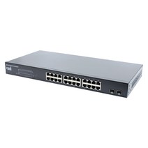 넥시 24 + 2 포트 기가비트 POE 스위치허브 350W + 2PORT SFP, NX-POE3224SL
