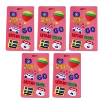 보니온 캐리어 네임택 5p
