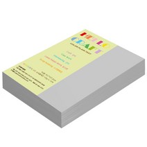 종이문화 양면색상지 뉴씨플레인 16절 No.14 회색, 280매