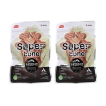 수퍼본 애견간식 순살비프너겟 강아지 간식, 소고기 + 닭고기 혼합맛, 2개