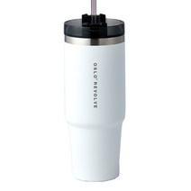 오슬로 리볼브 텀블러, 900ml, 화이트, 1개