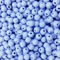가드 구슬 DIY 비즈 재료 6mm 500g, 블루, 1개