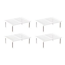 케이리빙 모던 접시정리대 4p, 화이트