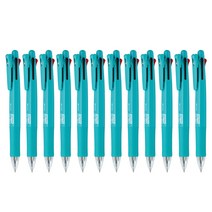 제브라 클립온 멀티펜C 0.7mm, 터콰츠블루, 12개