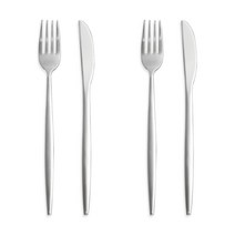 인스푼 보니따 커트러리 세트, 실버, 디너포크 2개 + 나이프 2개