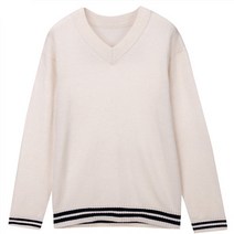 베이직하우스 남성용 브이넥풀오버 HTKT7102