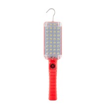 플라이토 34구 LED 충전식 다용도 작업 랜턴 레드, 1개