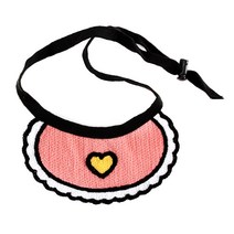 도그아이 강아지 고양이 케이프 스카프 S, 핑크하트, 1개