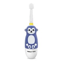 메가텐 키즈소닉 전동칫솔, MB-KS6008B(원숭이)