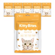 앱솔루트바이트 키티바이트 고양이 간식 60g, 닭고기맛, 6개