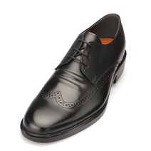 보닌 남성용 천연소가죽 사이드 윙팁 수제구두 CBN005BK