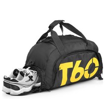 베가 여행 스포츠백 J-1904, 블랙 옐로우