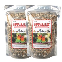 Fogeny 앵무새 사료, 900g, 2개