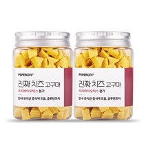 페페로니 애견용 져키 180g, 치즈 + 고구마 혼합맛, 2개