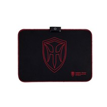 MAGICIRON LED 게이밍 마우스 데스크 단패드 LP5, 혼합 색상, 1개